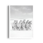 Winter Tundra Strength — 7 Horses Vastu Art