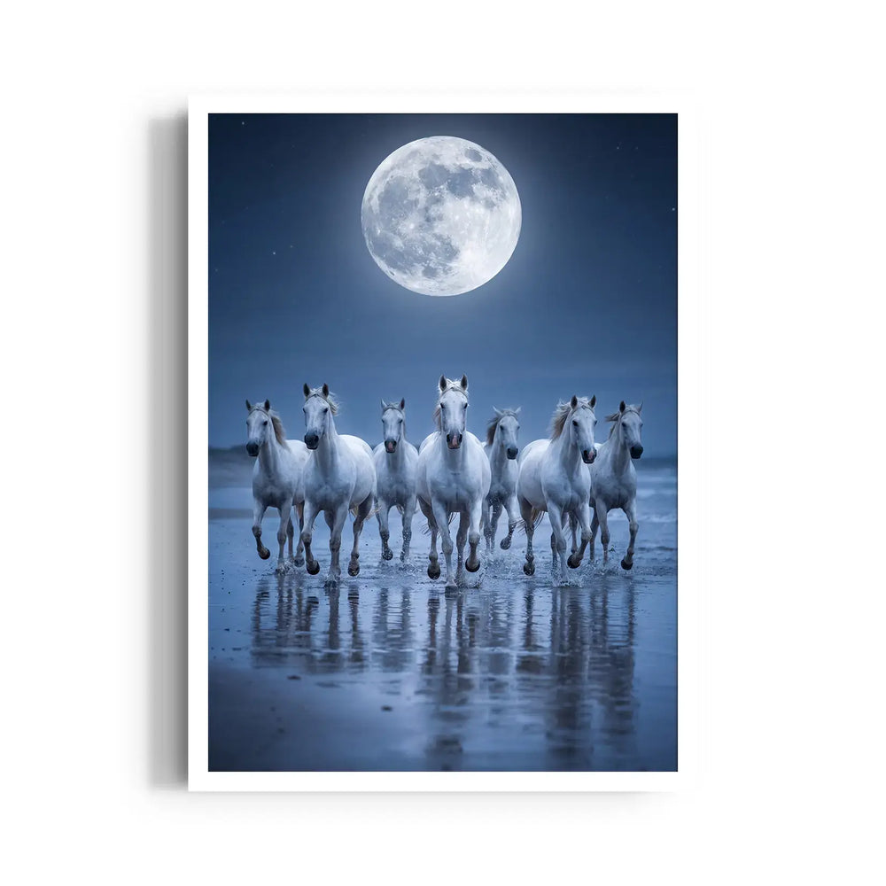 Chandra Prosperity — 7 Horses Vastu Art