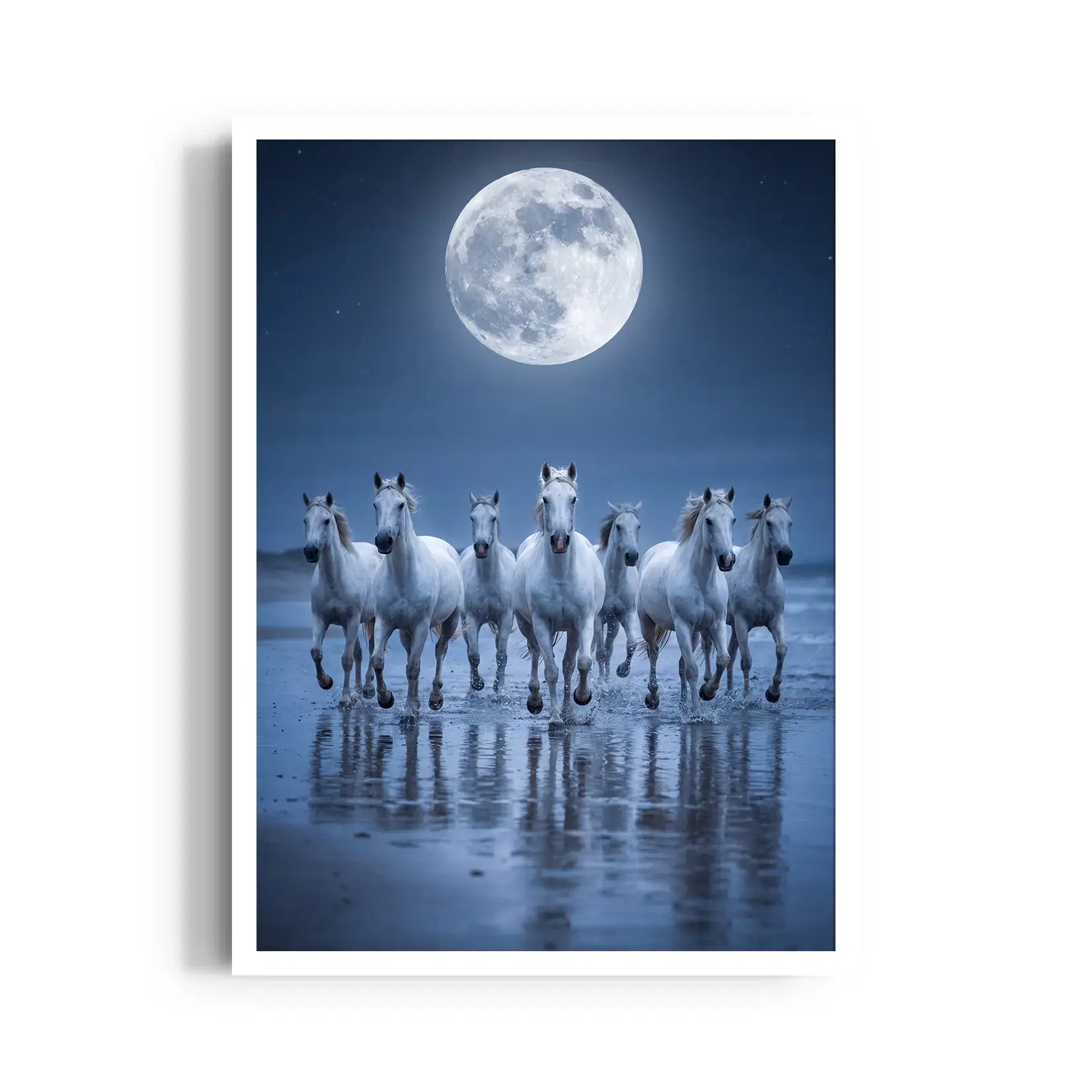 Chandra Prosperity — 7 Horses Vastu Art