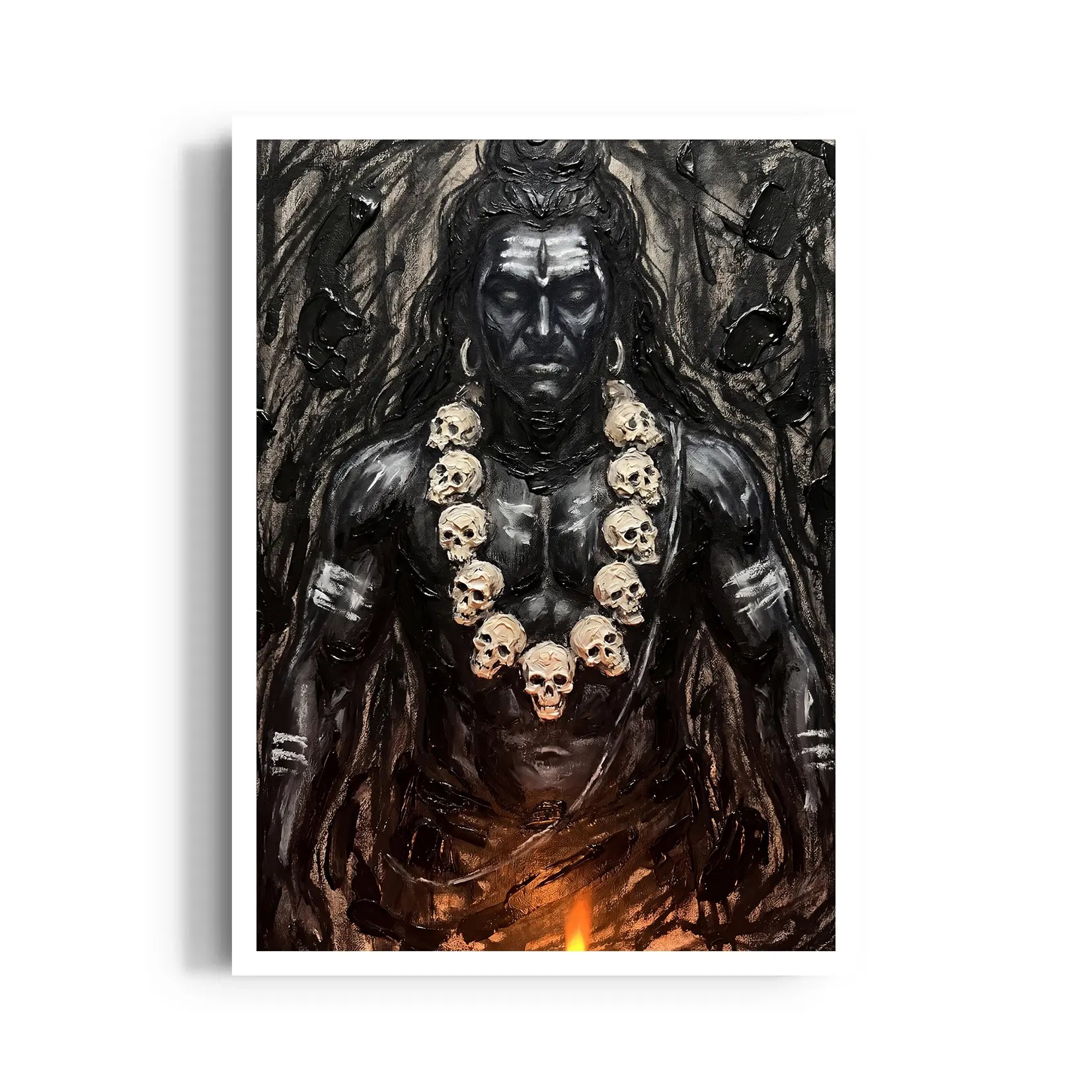 Obsidian Mahakala Mural