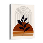 Boho Sunset Botanical Arch - Boho Modern Wall Art