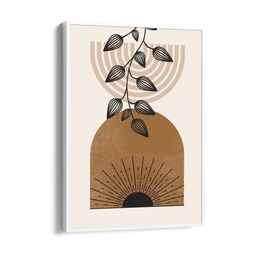 Boho Sunrise Botanical Arch – Boho Modern Wall Art