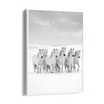 Winter Tundra Strength — 7 Horses Vastu Art