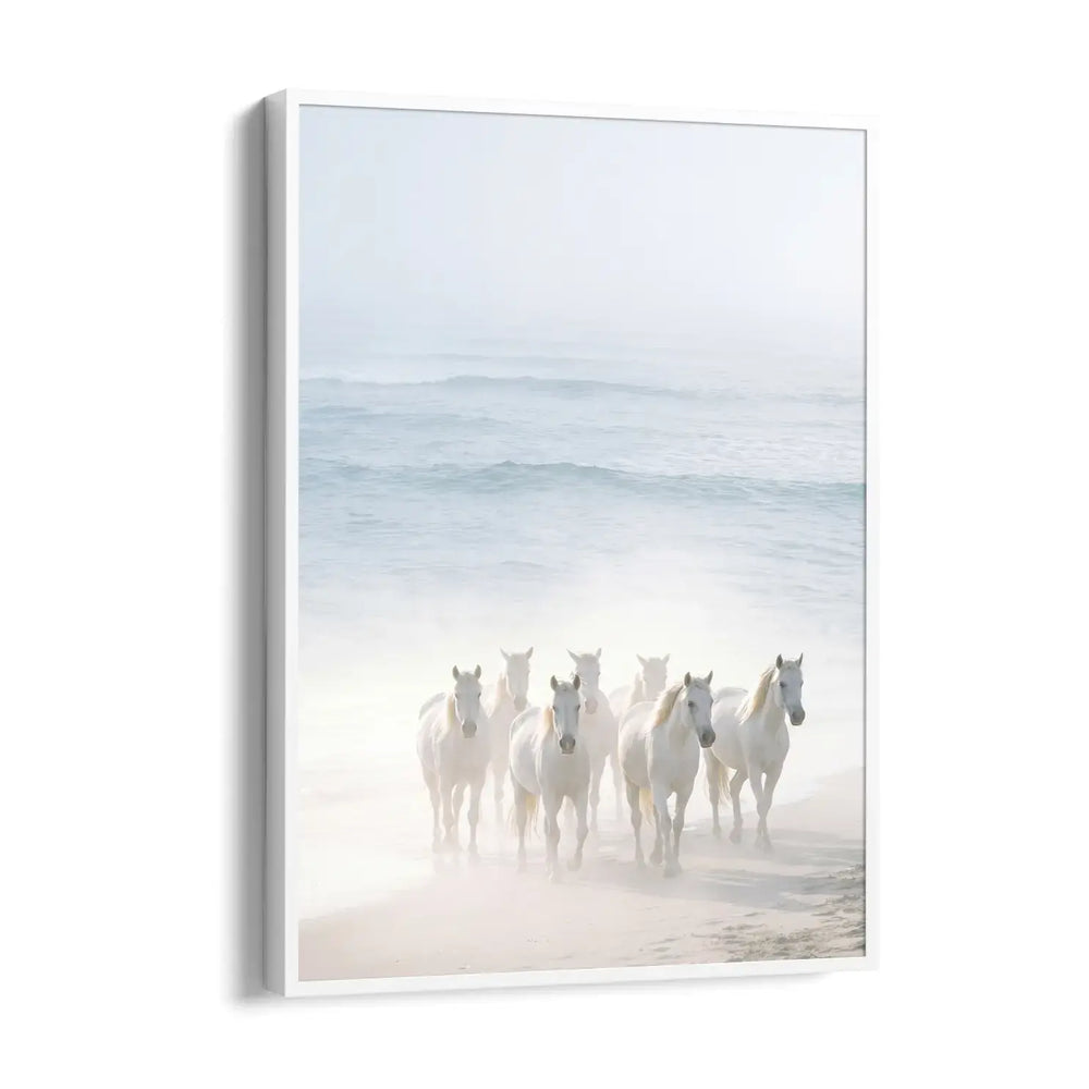 Ethereal Dawn — 7 Horses Vastu Art