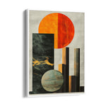 Solar Monolith Convergence - Abstract Modern Art