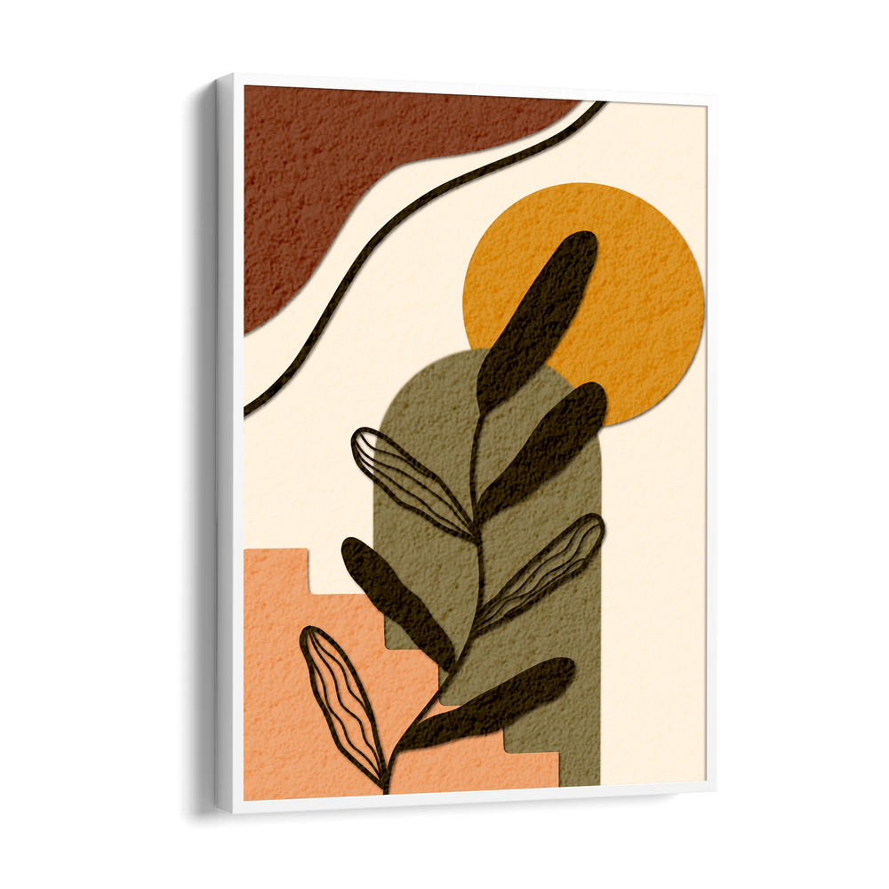 Amber Shadow Botanica - Abstract Modern Art