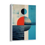 Horizon Divide Harmony - Abstract Modern Art