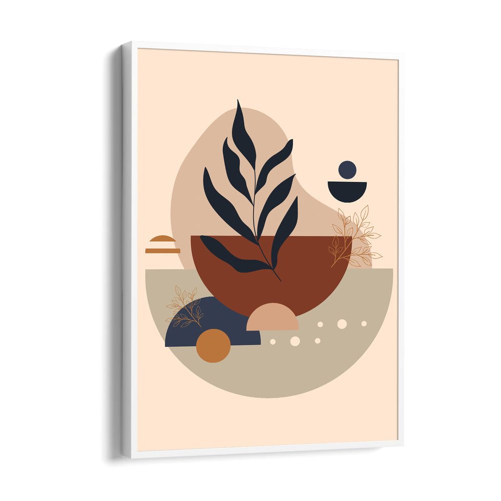 Abstract Botanical Balance - Boho Modern Wall Art