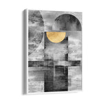 Lunar Stone Equilibrium - Abstract Modern Art