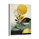 Golden Zenith Garden – Abstract Modern Art