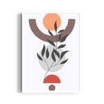 Boho Celestial Botanical Geometry - Boho Modern Wall Art