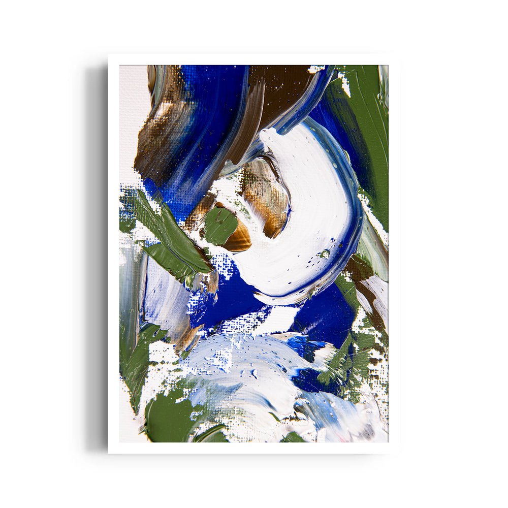 Oceanic Brushstorm - Abstract Modern Art