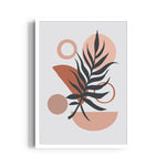 Boho Abstract Botanical Balance - Boho Modern Wall Art