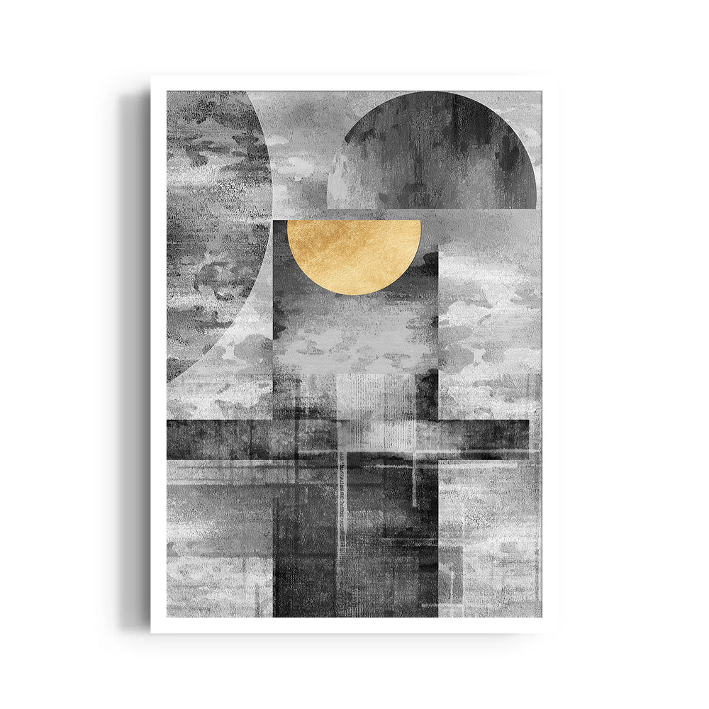 Lunar Stone Equilibrium - Abstract Modern Art