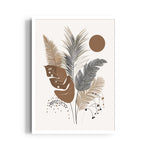 Boho Tropical Botanical Arrangement – Boho Modern Wall Art