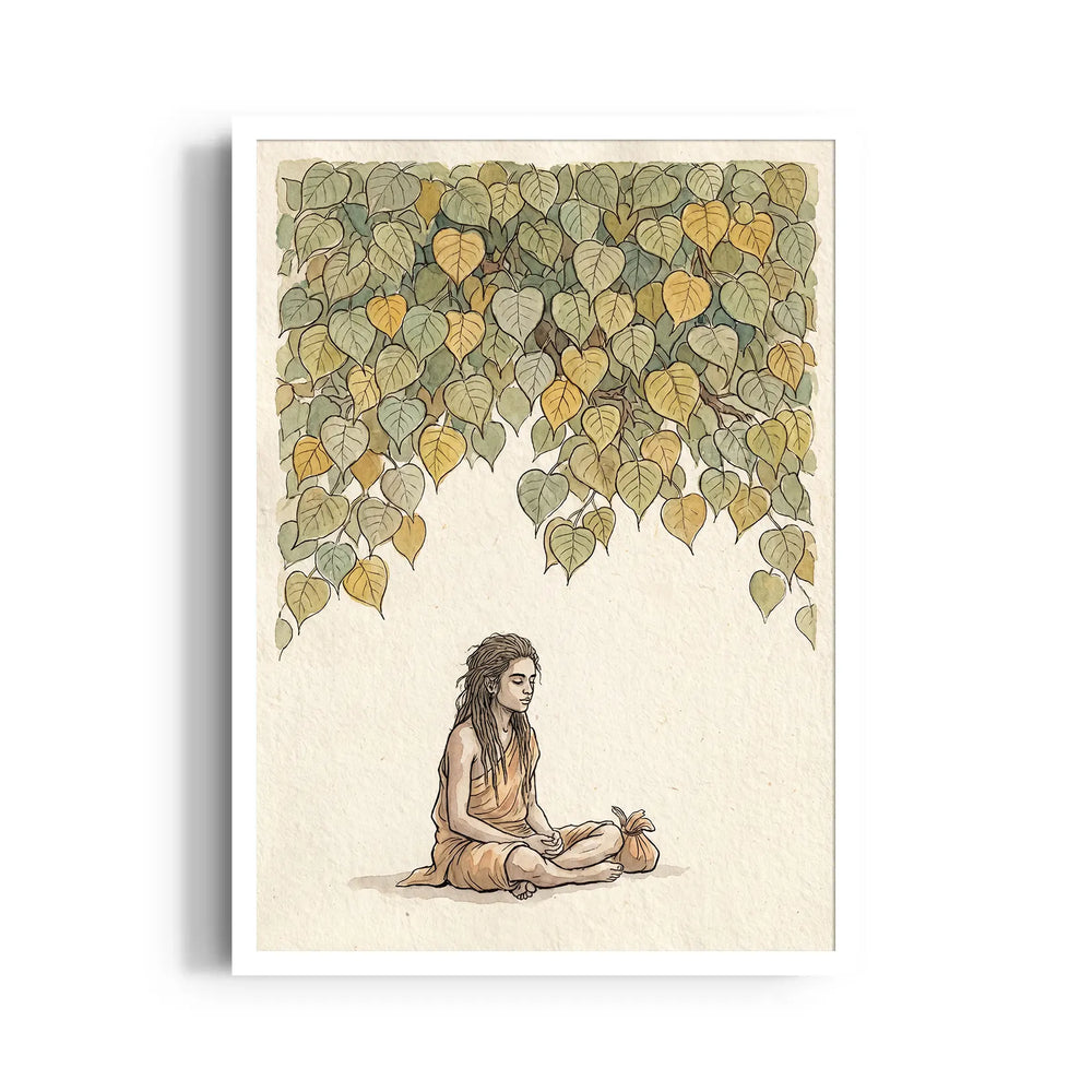 Sacred Solitude Sketch