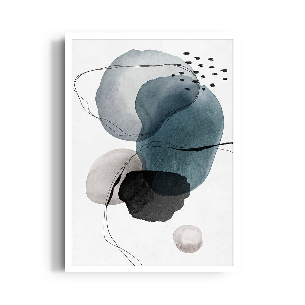 Silent Drift Balance - Abstract Modern Art