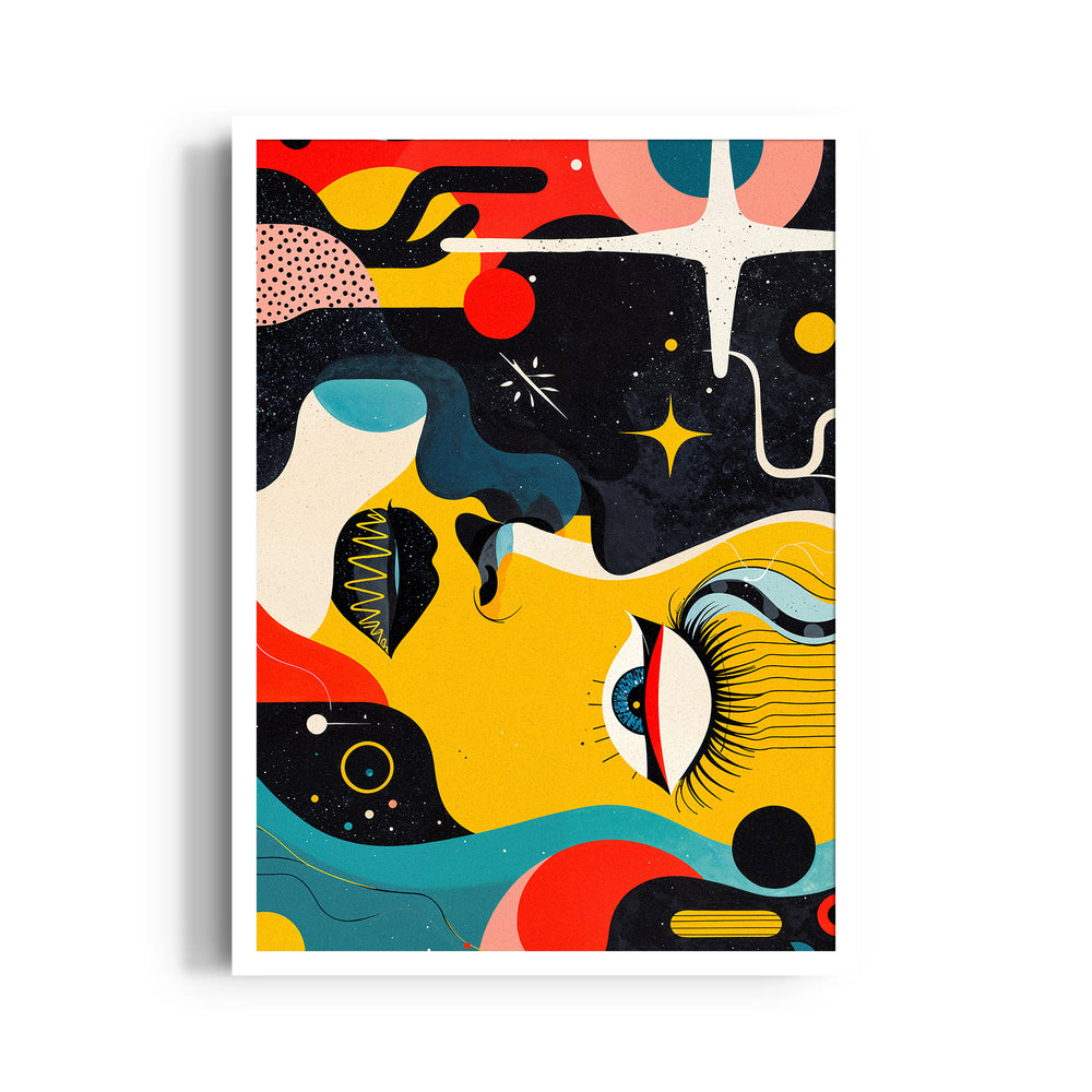 Solar Dreamer Cosmos - Abstract Modern Art