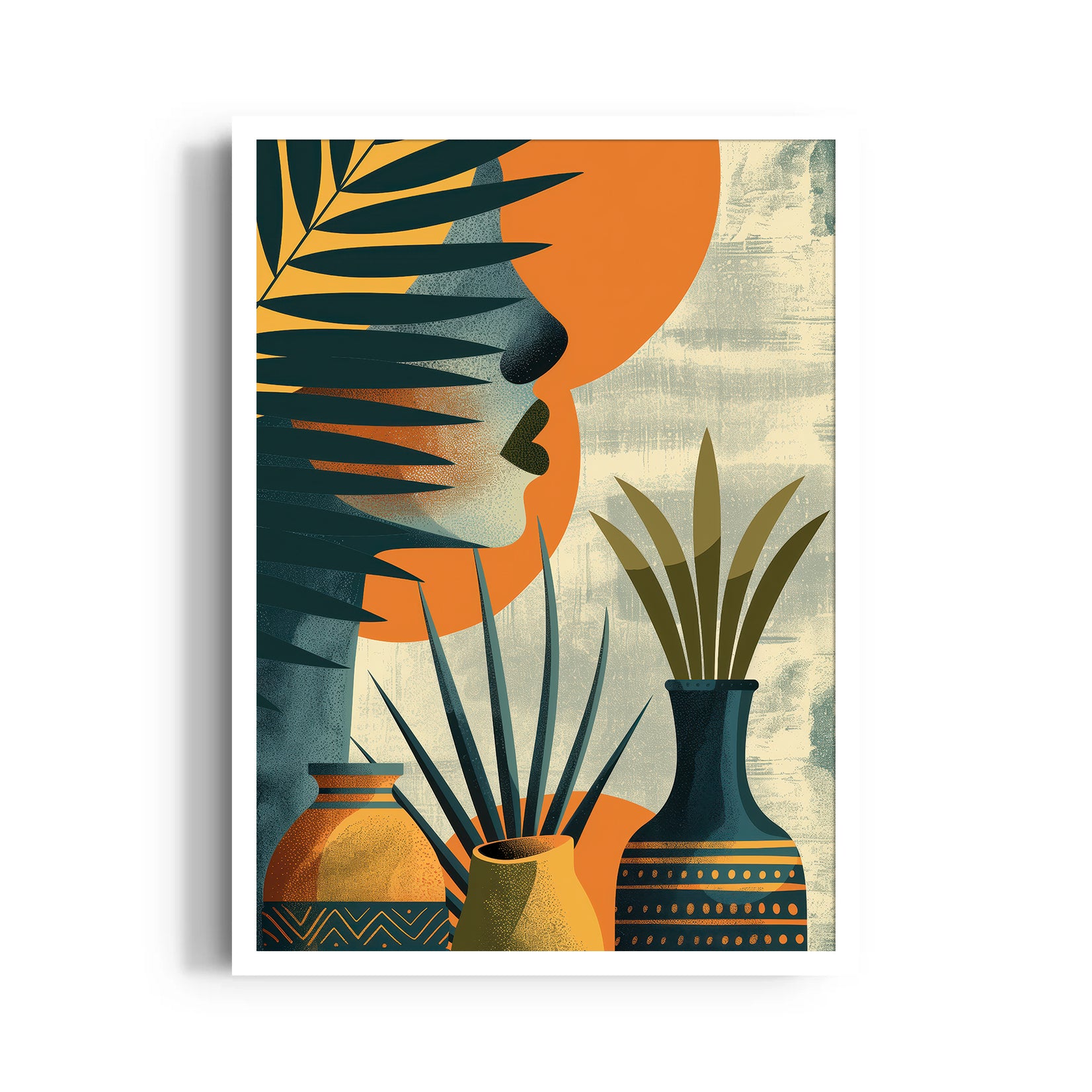 Tropical Sun Whisper - Abstract Modern Art