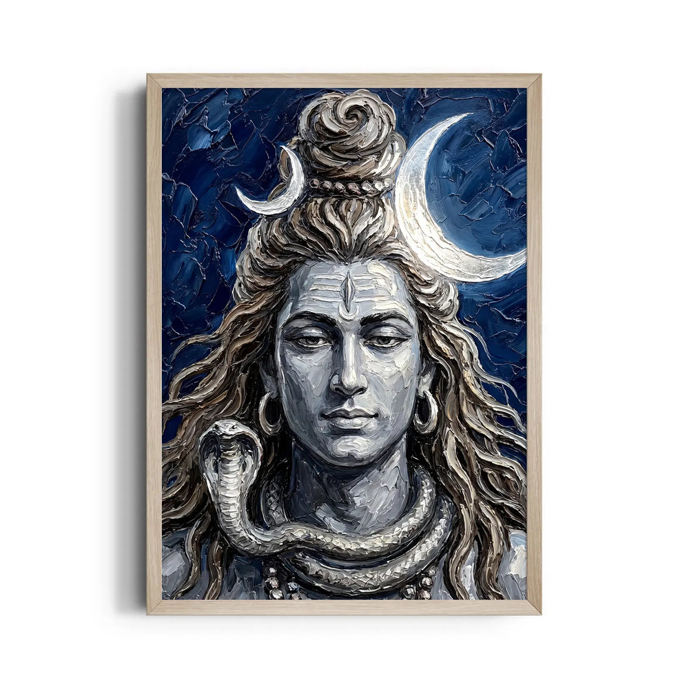 Midnight Moonflow Impasto