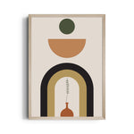 Boho Arch Vase Composition - Boho Modern Wall Art