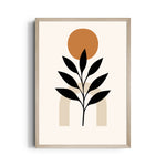 Minimal Boho Botanical Arch - Boho Modern Wall Art