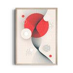 Serenity Abstract Modern Art - Pillow Fights