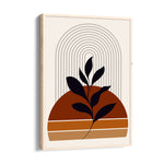 Boho Sunset Botanical Arch - Boho Modern Wall Art