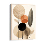 Boho Abstract Botanical Layers – Boho Modern Wall Art
