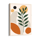 Boho Botanical Rainbow Composition - Boho Modern Wall Art