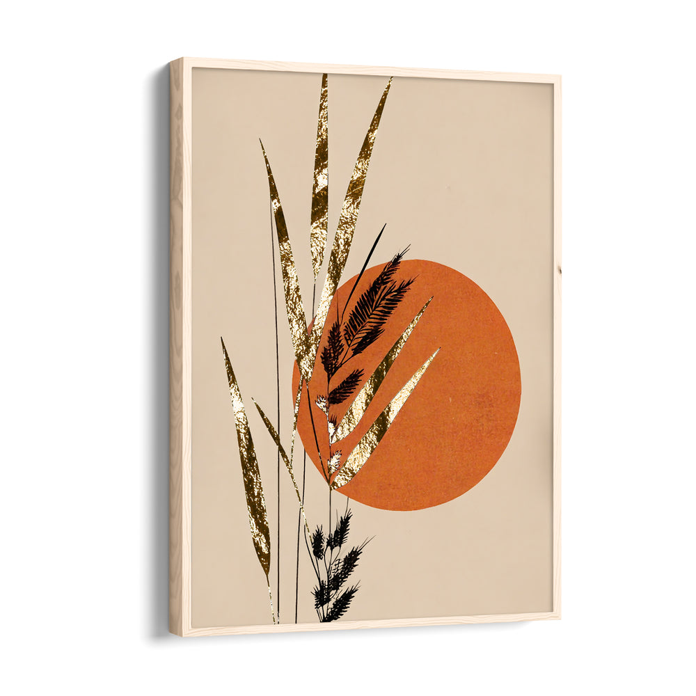 Boho Botanical Sunburst - Boho Modern Wall Art