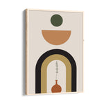 Boho Arch Vase Composition - Boho Modern Wall Art