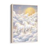 Stellar Cloud Runners — 7 Horses Vastu Art