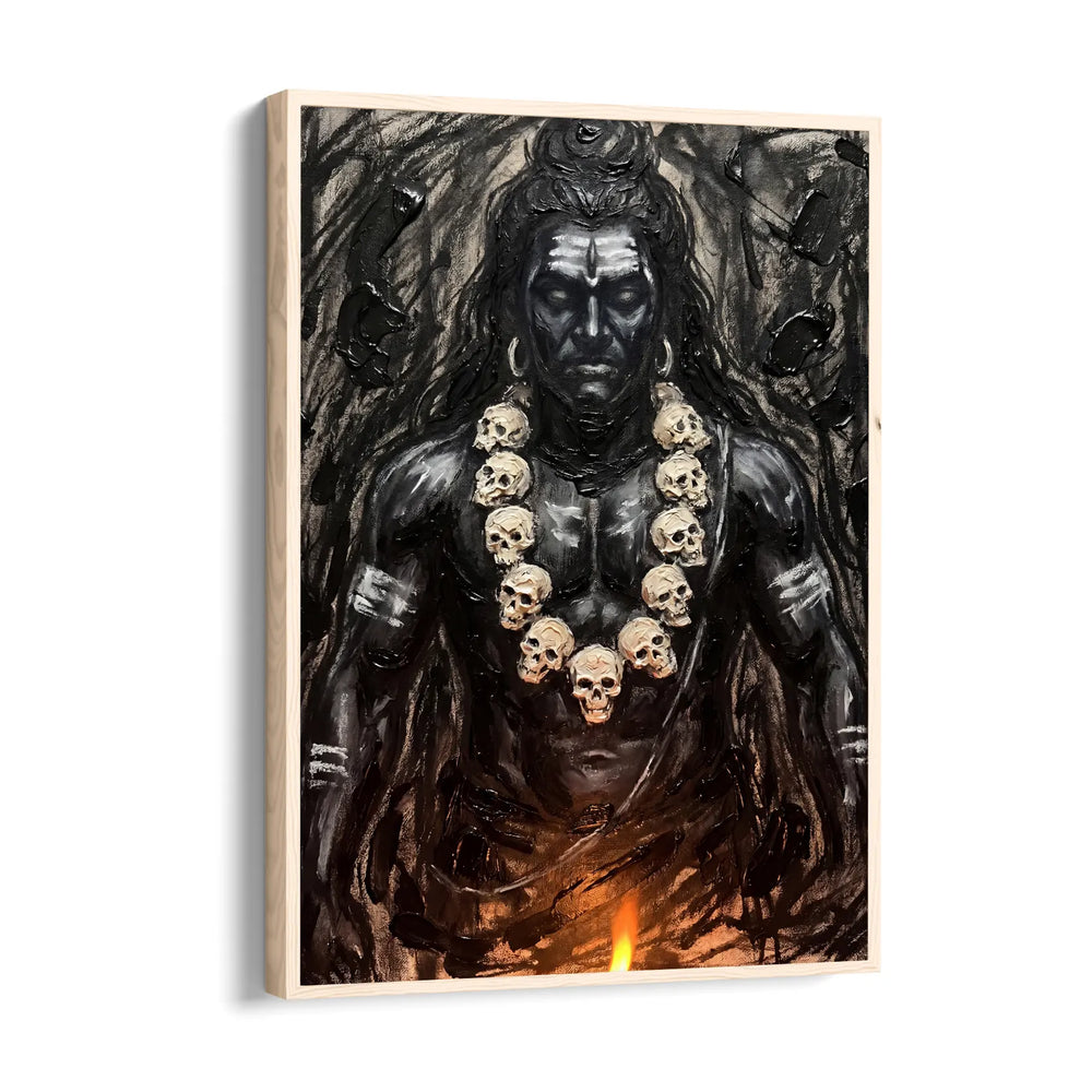 Obsidian Mahakala Mural