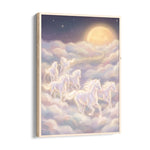 Celestial Lunar Path — 7 Horses Vastu Art