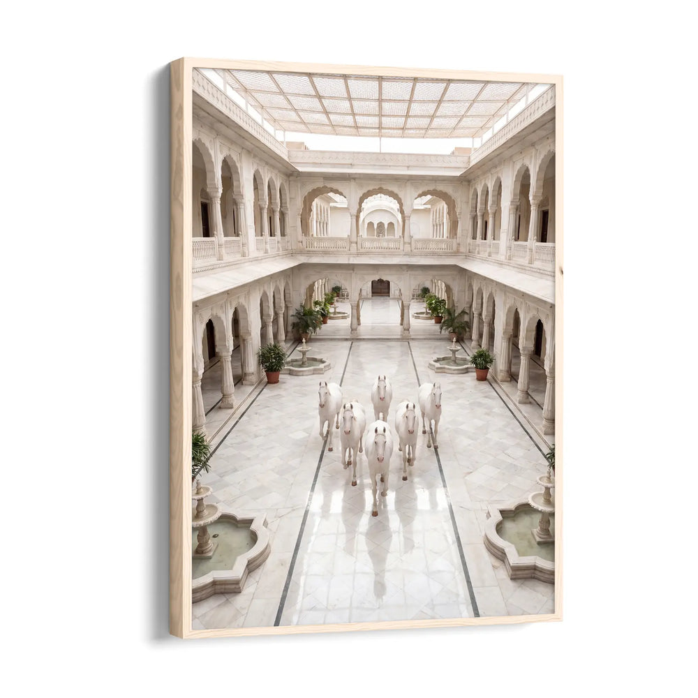 Royal Palace Serenity — 7 Horses Vastu Art