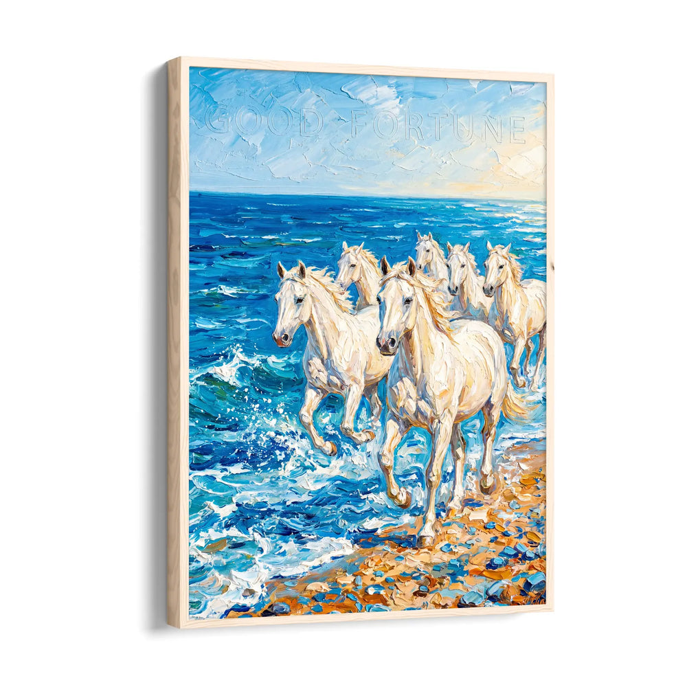 Impasto — 7 Horses Vastu Art