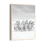 Winter Tundra Strength — 7 Horses Vastu Art