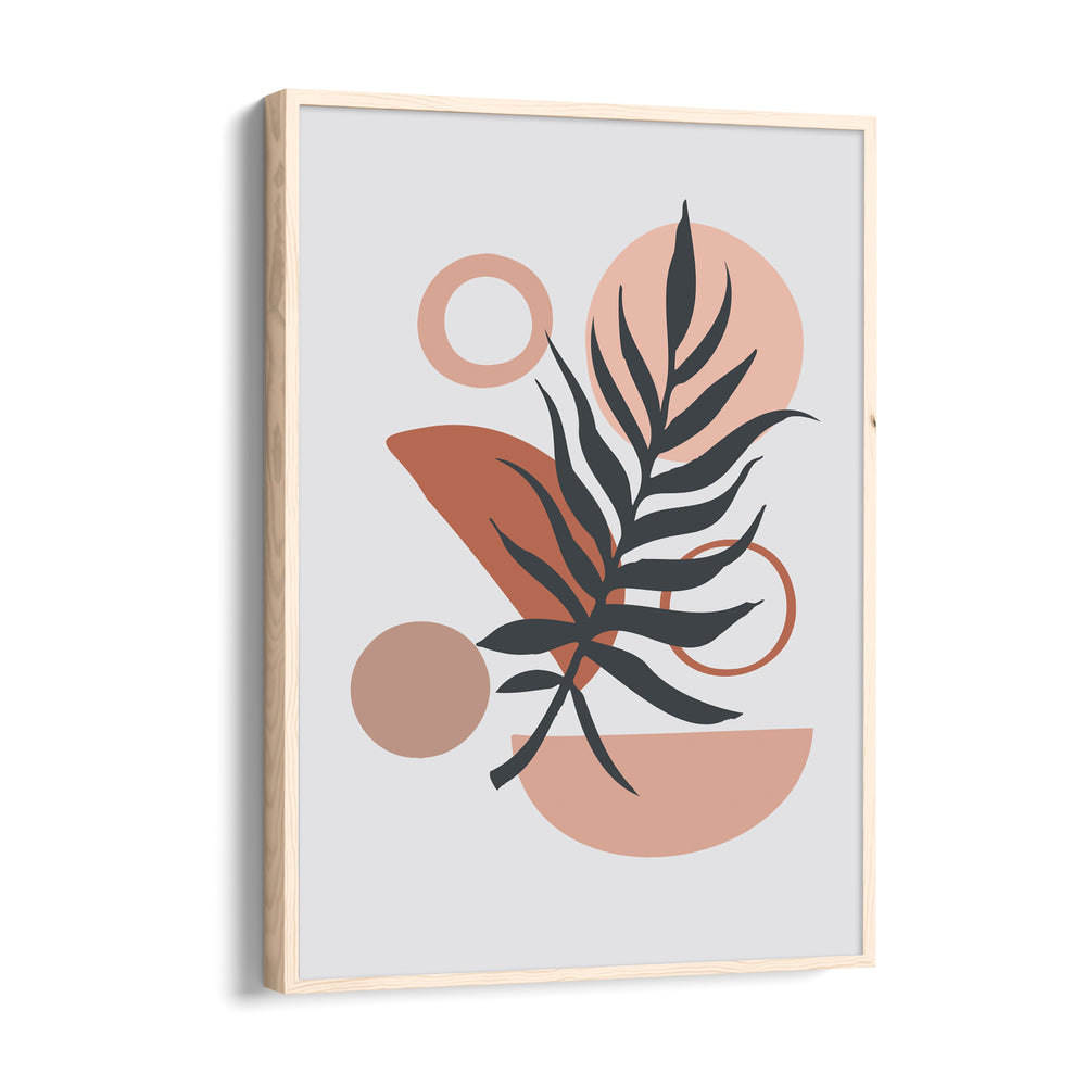Boho Abstract Botanical Balance - Boho Modern Wall Art