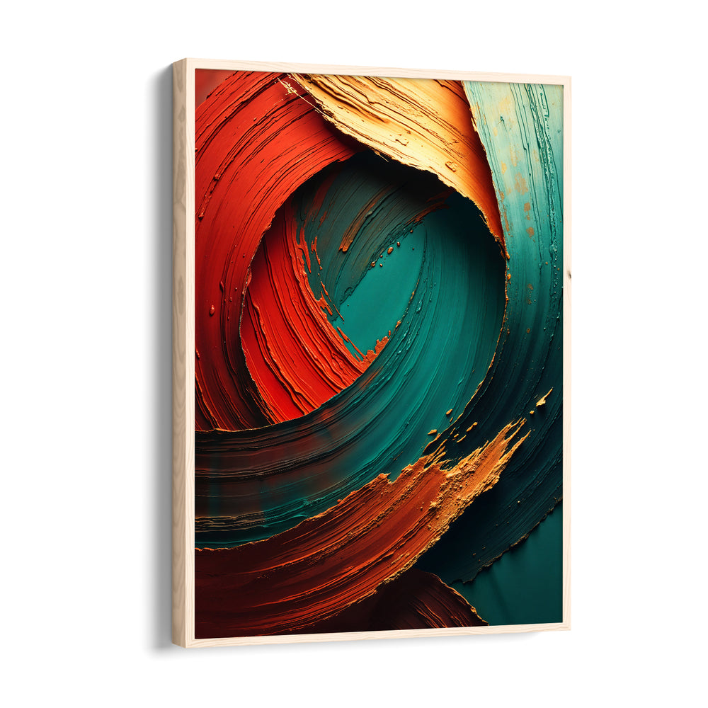 Vortex Ember Fusion - Abstract Modern Art