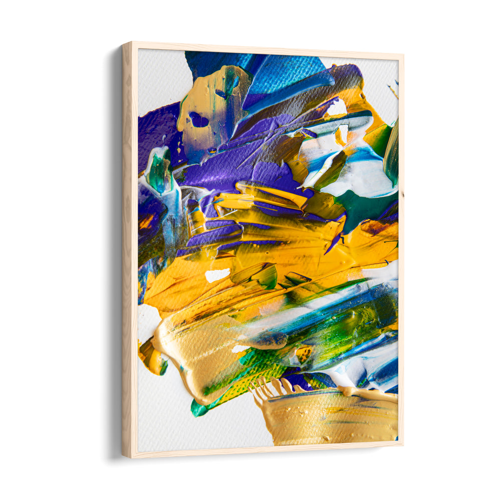 Prismatic Impasto Symphony - Abstract Modern Art