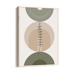 Boho Botanical Geometry - Boho Modern Wall Art