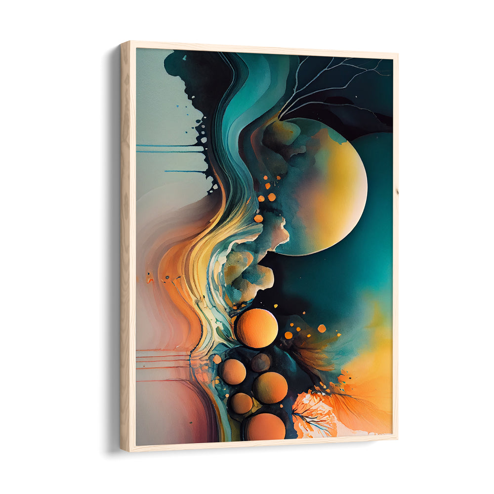 Celestial Tide Genesis - Abstract Modern Art