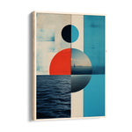 Horizon Divide Harmony - Abstract Modern Art