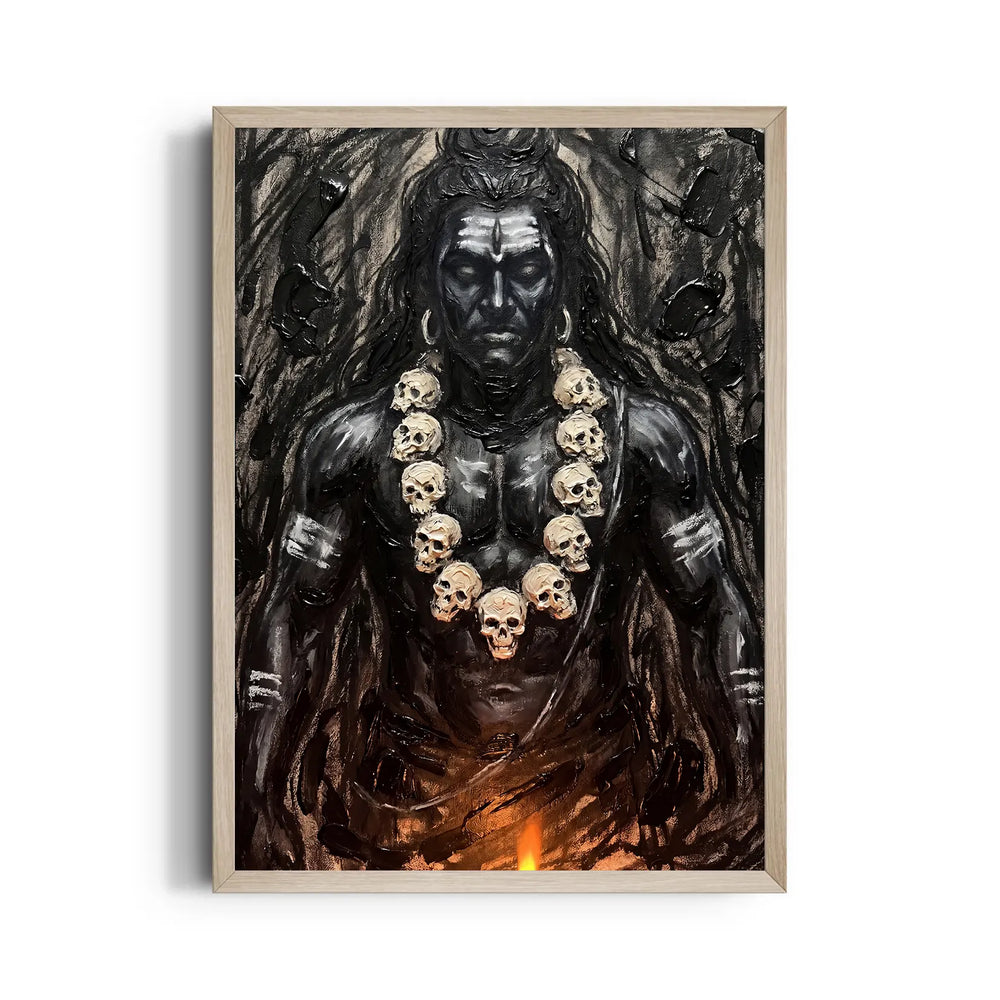Obsidian Mahakala Mural