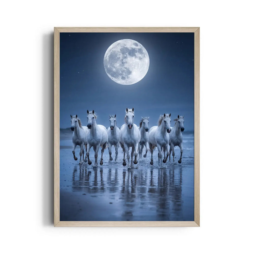 Chandra Prosperity — 7 Horses Vastu Art