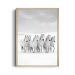 Winter Tundra Strength — 7 Horses Vastu Art