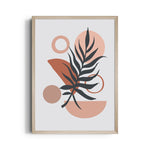 Boho Abstract Botanical Balance - Boho Modern Wall Art