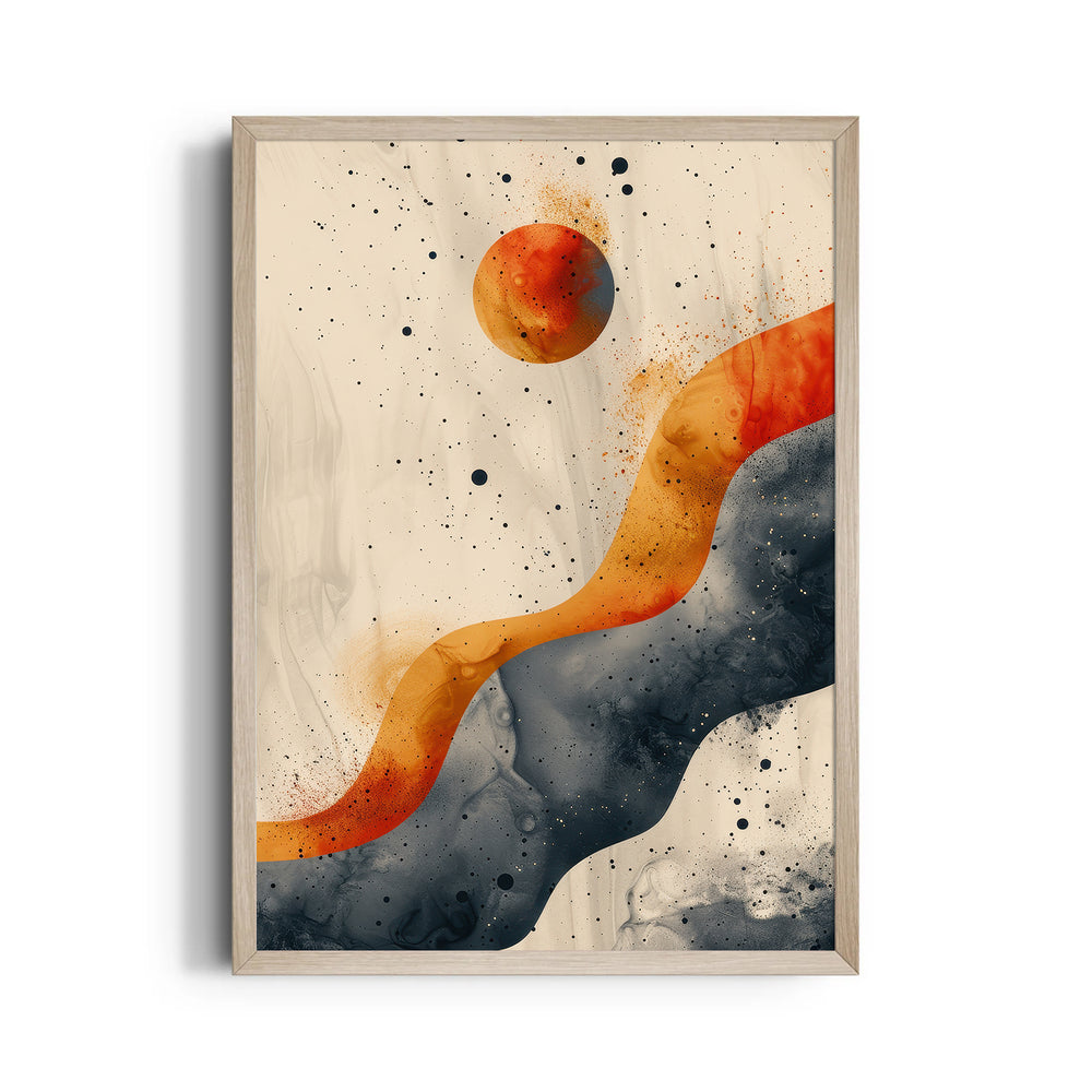 Solar Drift Confluence - Abstract Modern Art