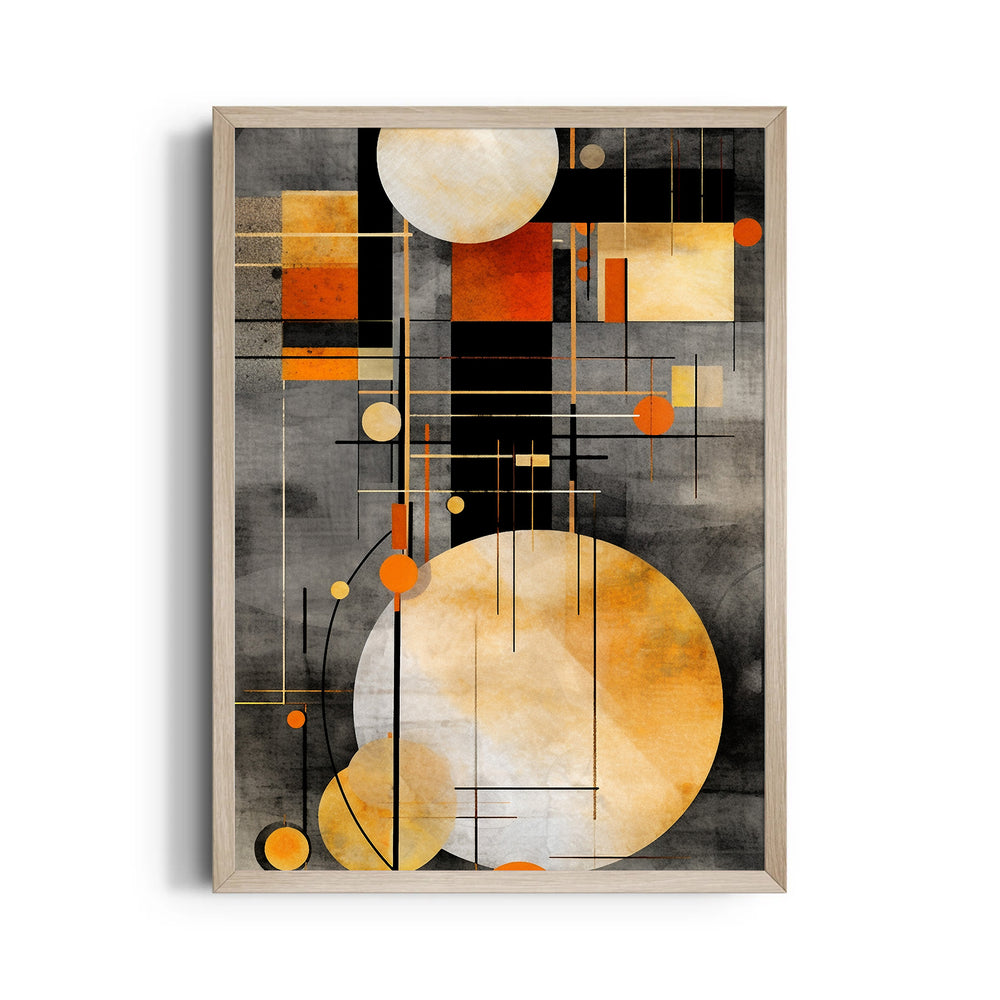 Golden Nexus Geometry - Abstract Modern Art